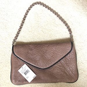 Nordstrom Leather Clutch / Shoulder Bag
